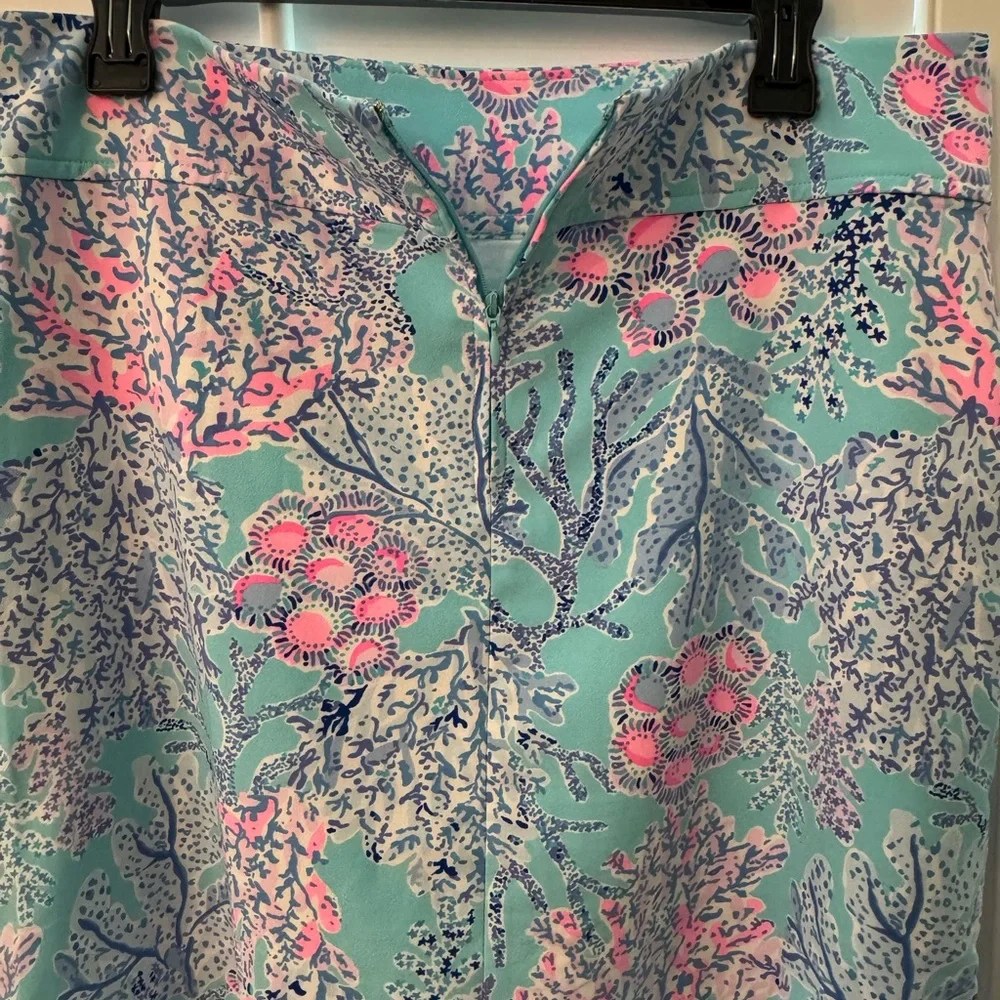 Lilly Pulitzer JONAS Skort in Blue Ibiza Now You Sea Me print Size 12 - Picture 3 of 5